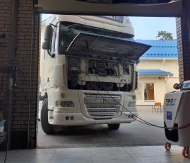 Заправка кондиционера на грузовом авто